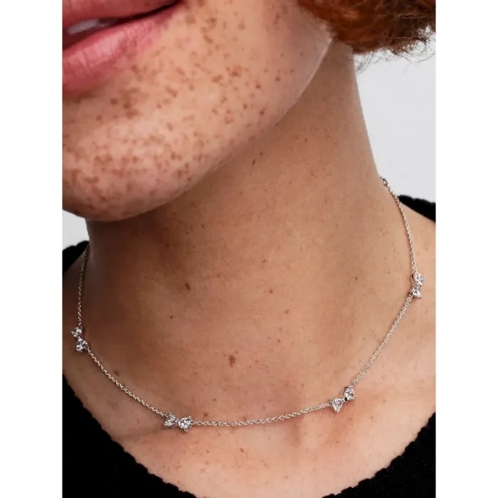 Bow Station Chain Necklace - Image 2