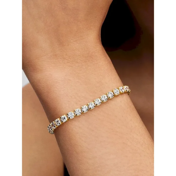 Sparkling Bold Tennis Bracelet - Image 2
