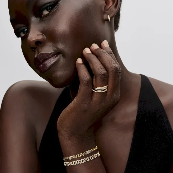 His and Hers Cuban Chain Bracelet Set - Image 6