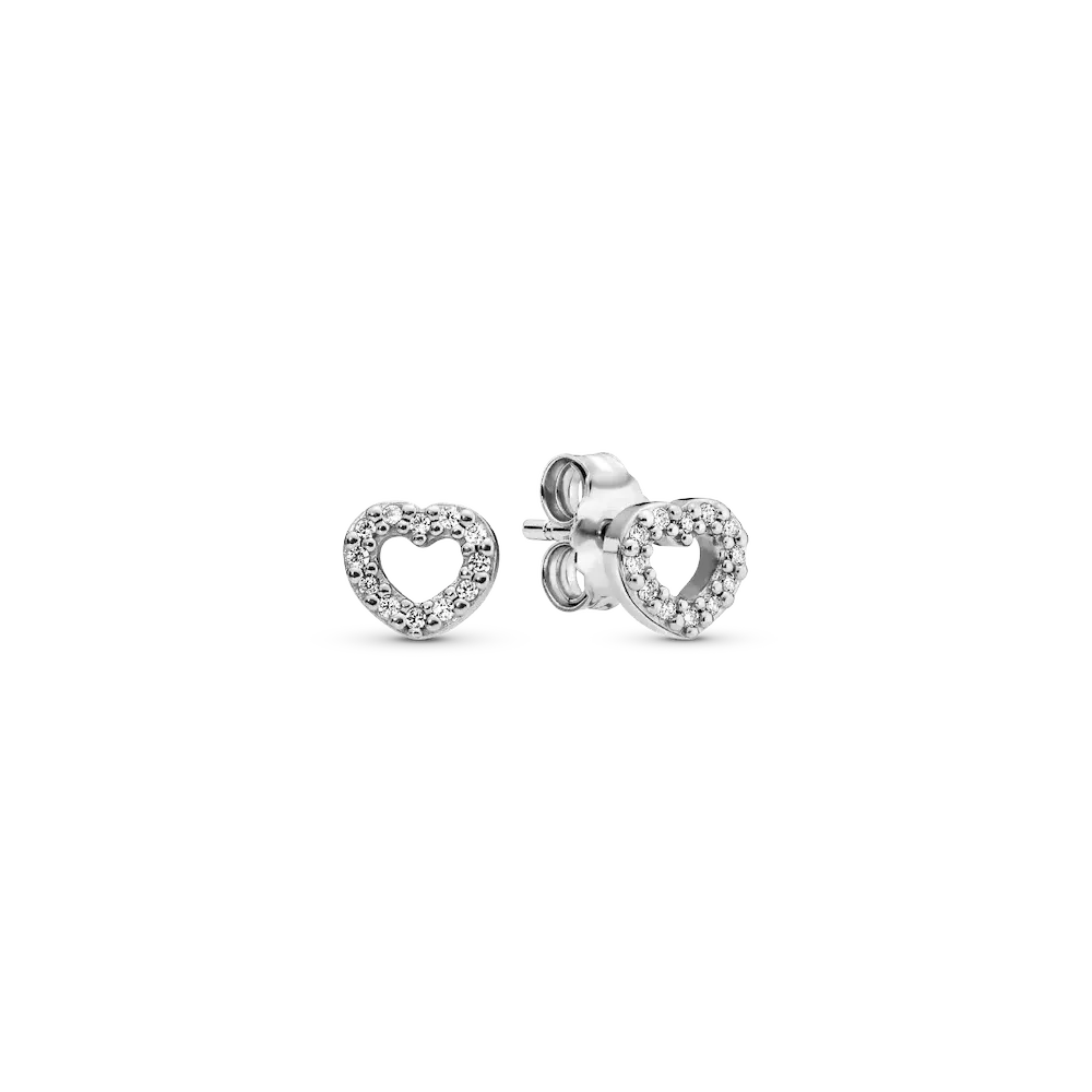 290528CZ_RGB.webp Open Heart Stud Earrings - Image 1