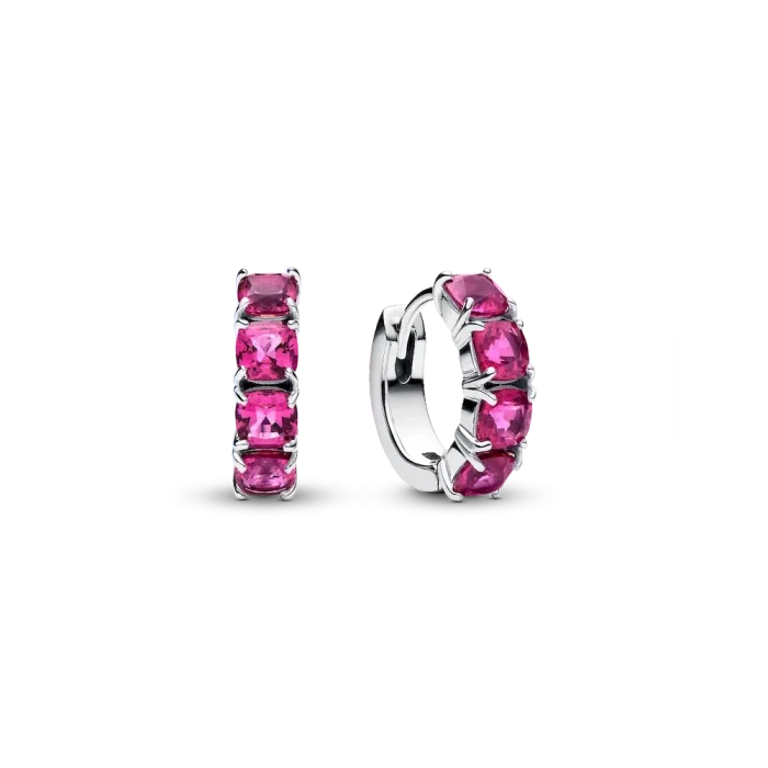 Sparkling Pink Tennis Jewelry Set - Image 3