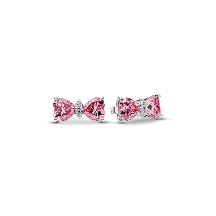 Wrapped In A Bow Necklace and Earring Set - Image 2