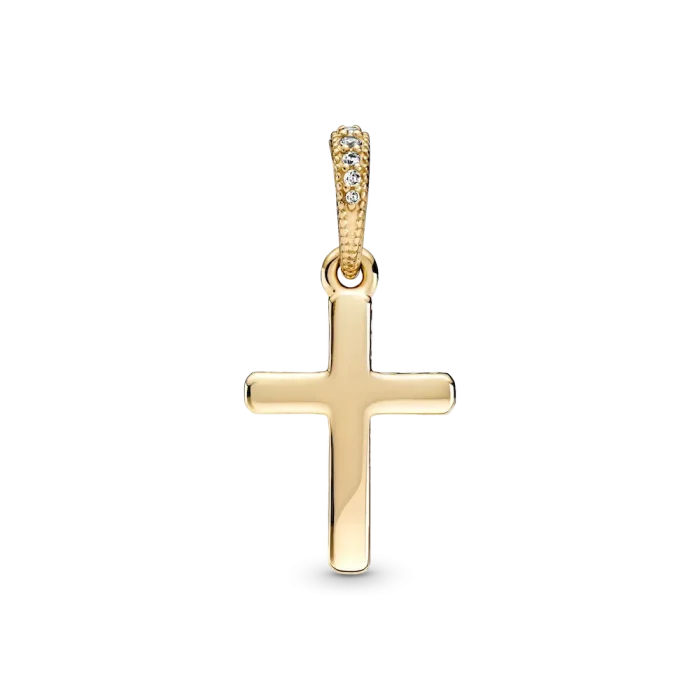 Sparkling Cross Pendant - Image 2