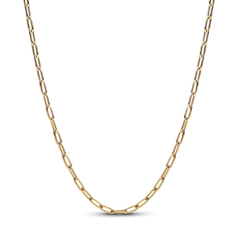 Elongated Link Chain Necklace