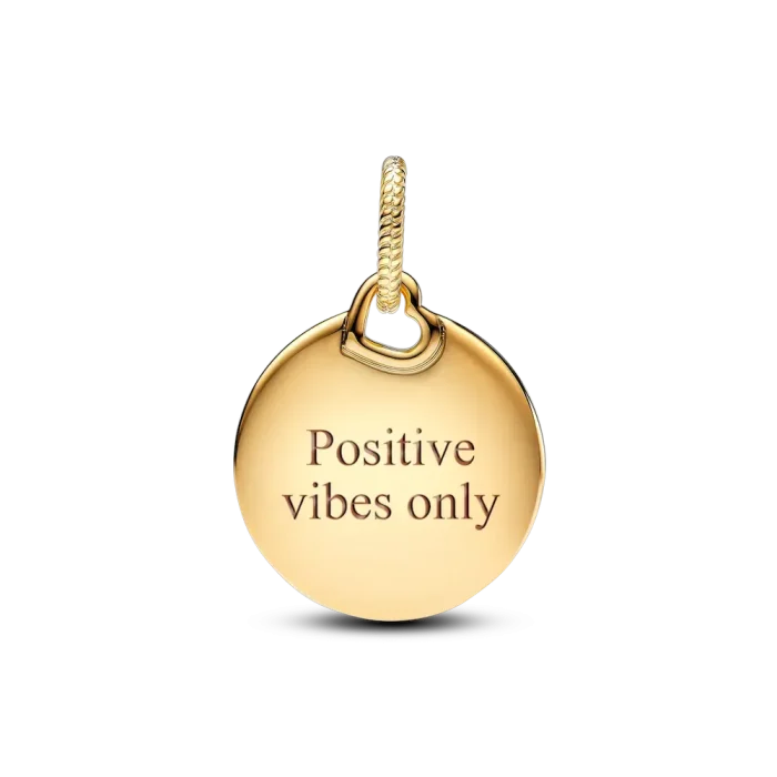Engravable Round Tag Dangle Charm - Image 7