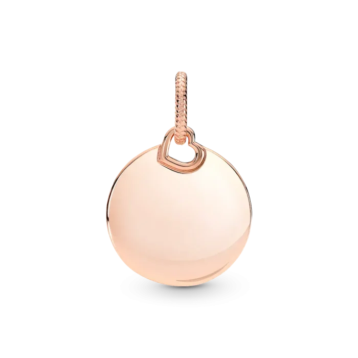 Engravable Round Tag Pendant - Image 5