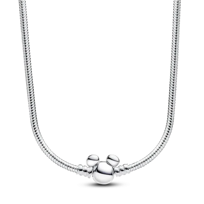 Disney Mickey Mouse Snake Chain Necklace - Image 6