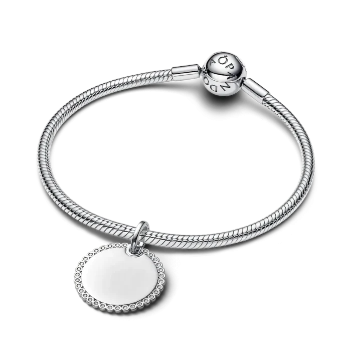 Engravable Round Tag Pendant - Image 6