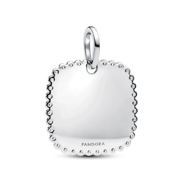 Engravable Square Tag Pendant - Image 7