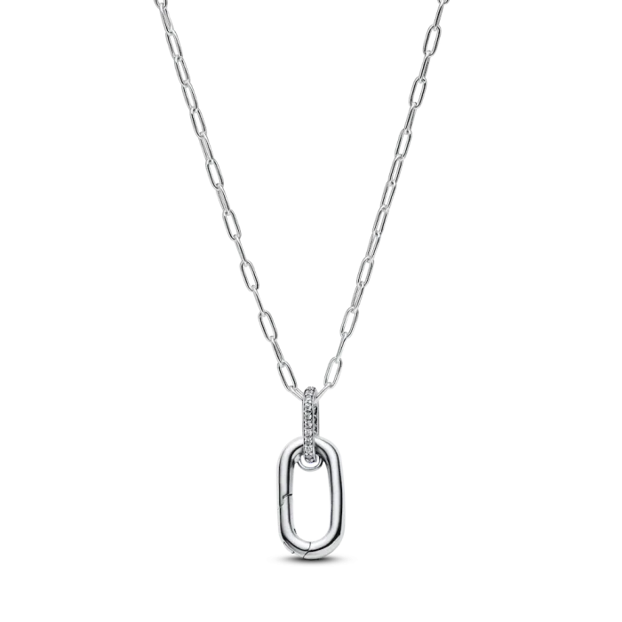 Openable Link Pendant Necklace - Image 2