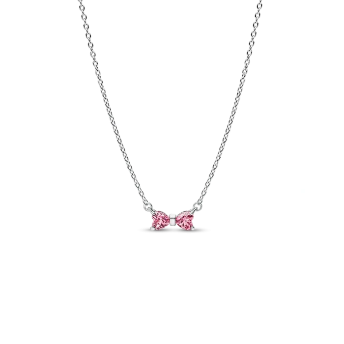 Wrapped In A Bow Necklace and Earring Set - Image 3