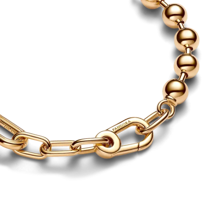 Pandora ME Metal Bead & Link Chain Bracelet - Image 5