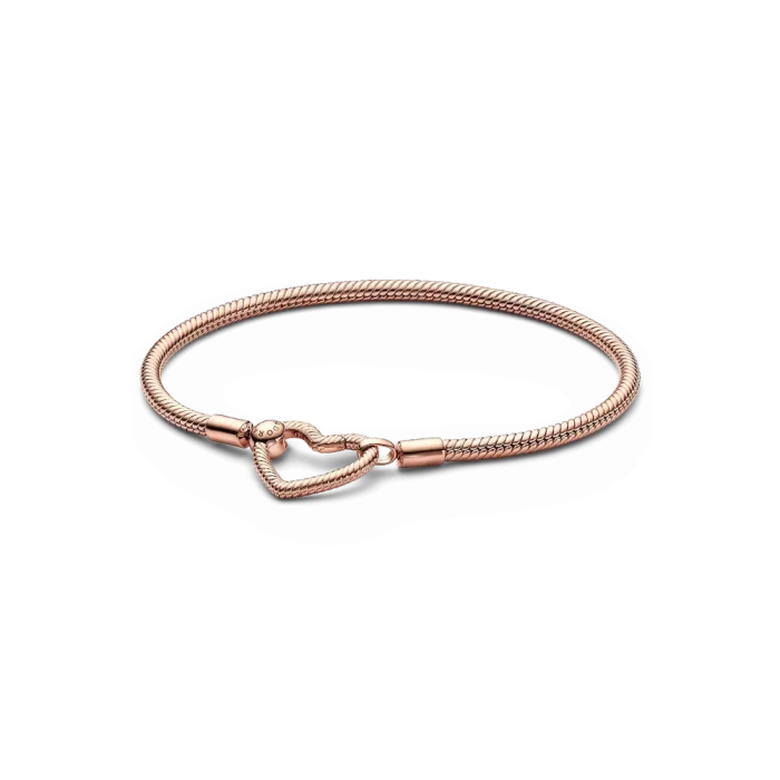 One of a Kind Rose Heart Charm Bracelet Set - Image 2