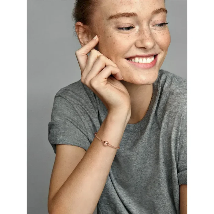 FINAL SALE - Pandora Moments Mesh Bracelet - Image 3