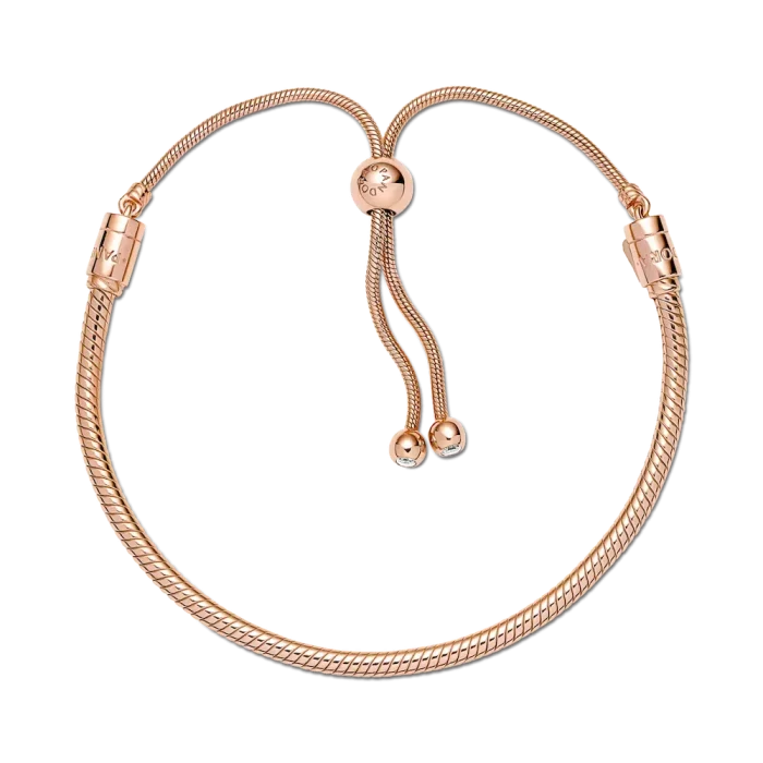 Pandora Moments Snake Chain Slider Bracelet - Image 3