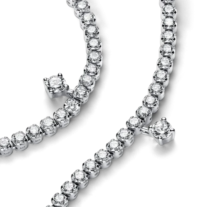 Sparkling Drops Tennis Bracelet - Image 4