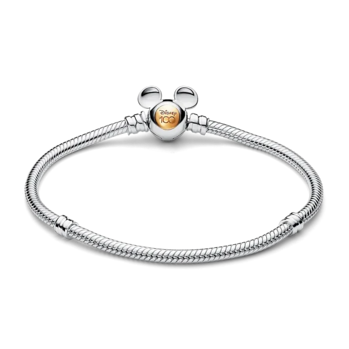 FINAL SALE - Disney 100th Anniversary Moments Snake Chain Bracelet - Image 6