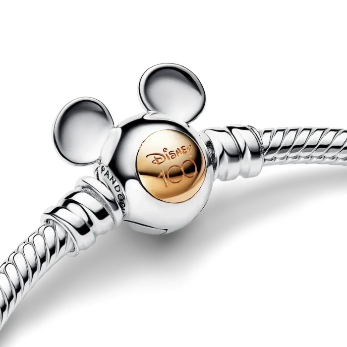 FINAL SALE - Disney 100th Anniversary Moments Snake Chain Bracelet - Image 5