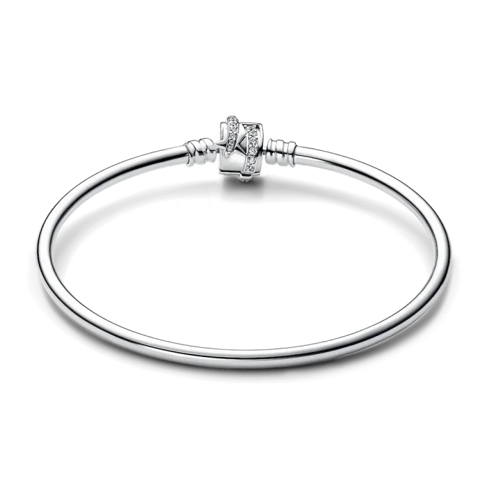 FINAL SALE - Pandora Moments Limited Edition Shooting Star Charm Bangle - Image 5