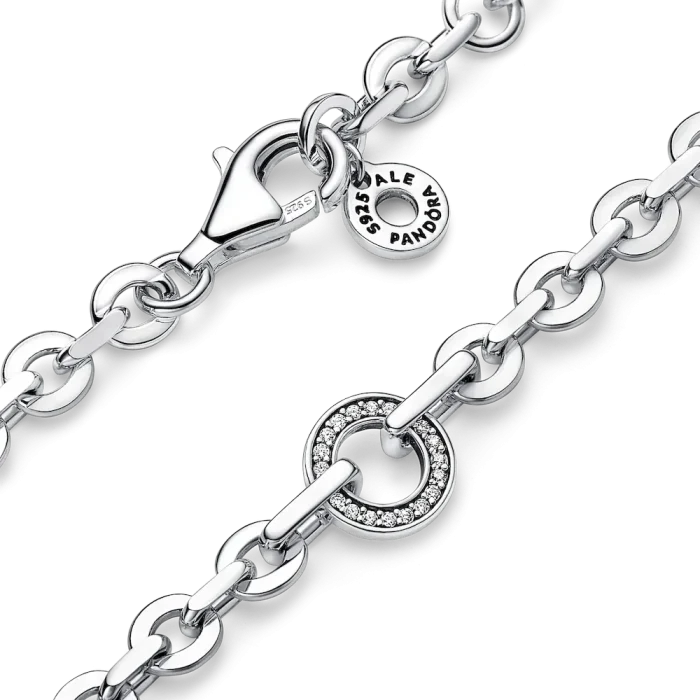 Pandora Signature Pavé Bold Chain Bracelet - Image 5