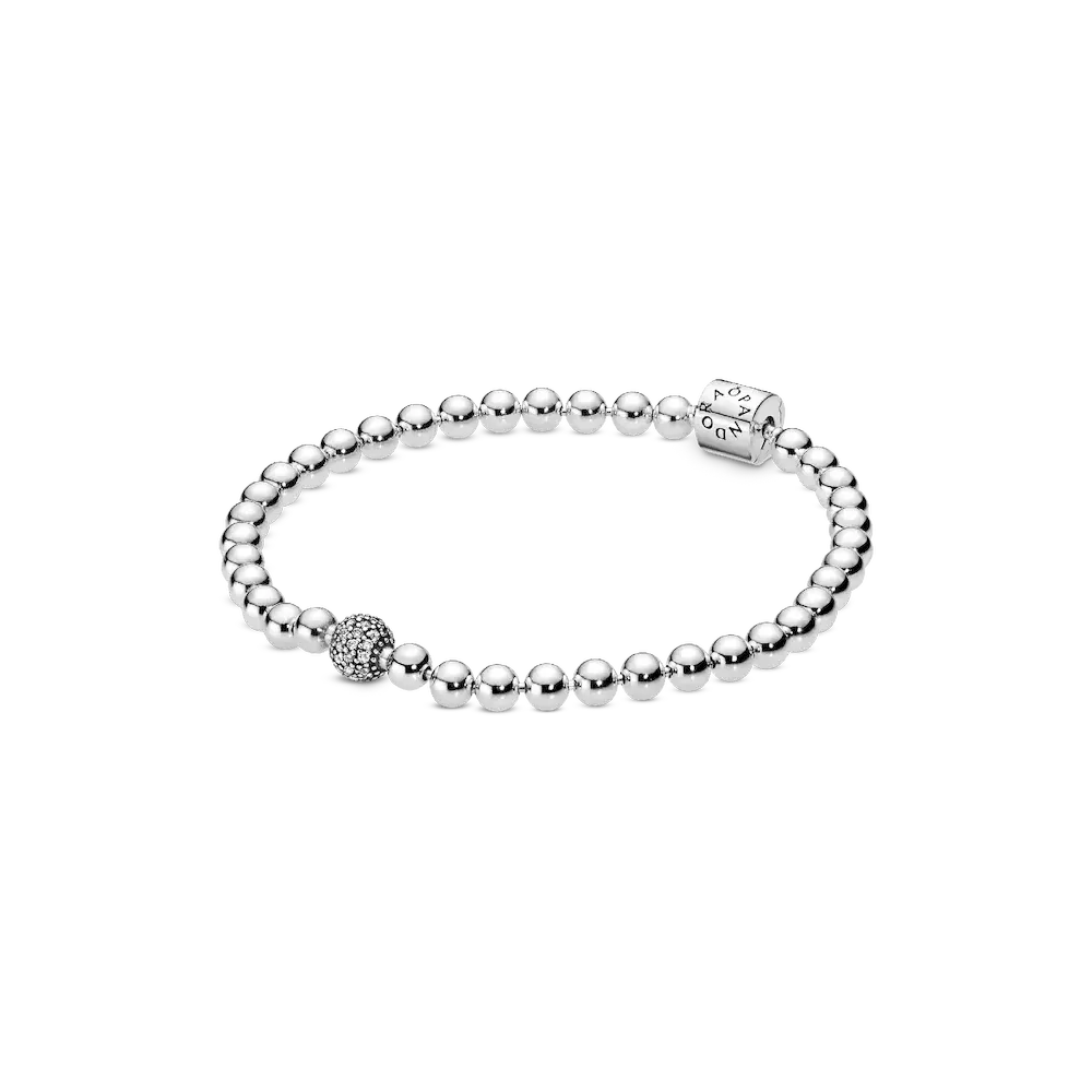Beads & Pavé Bracelet