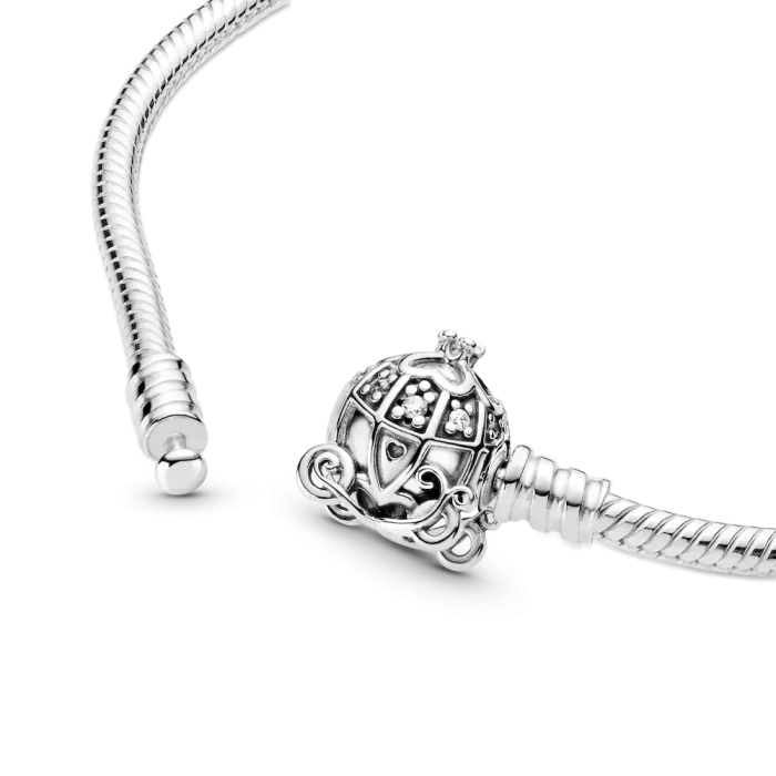 Disney Cinderella Pumpkin Coach Clasp Pandora Moments Bracelet - Image 6