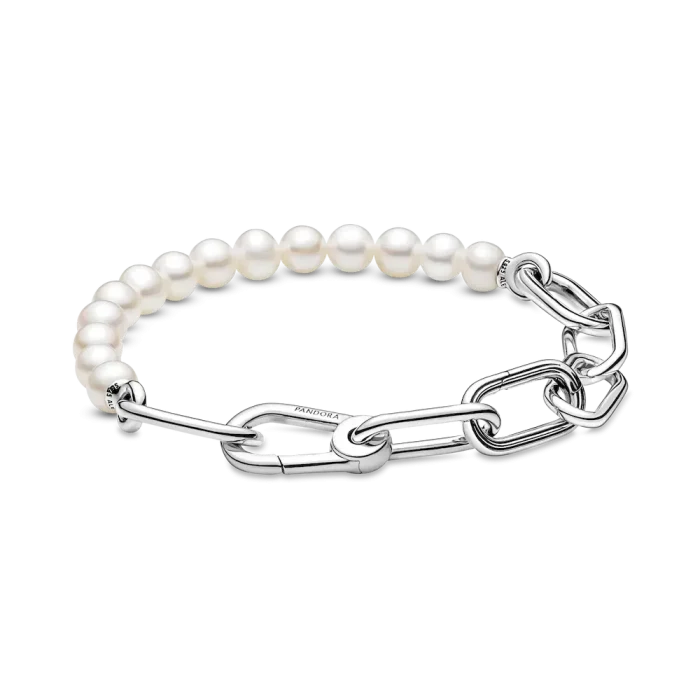 Pandora ME Treated Freshwater Cultured Pearl Bracelet - Image 4