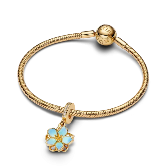 Blue Blossom Dangle Charm - Image 5