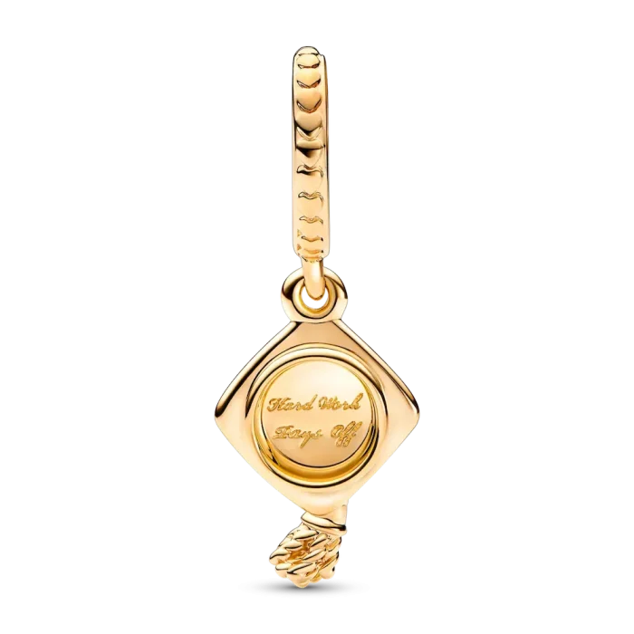 Graduation Cap Dangle Charm - Image 4