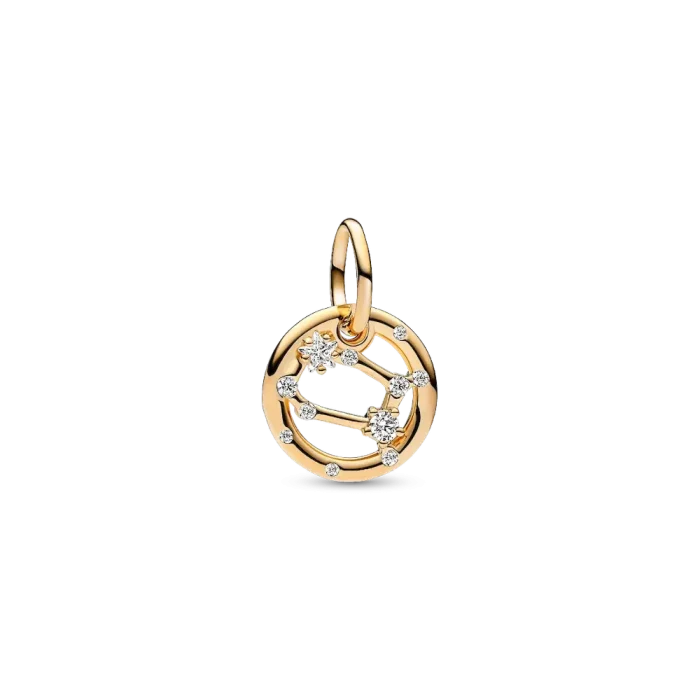 Gemini Zodiac Dangle Charm Bracelet Set - Image 3