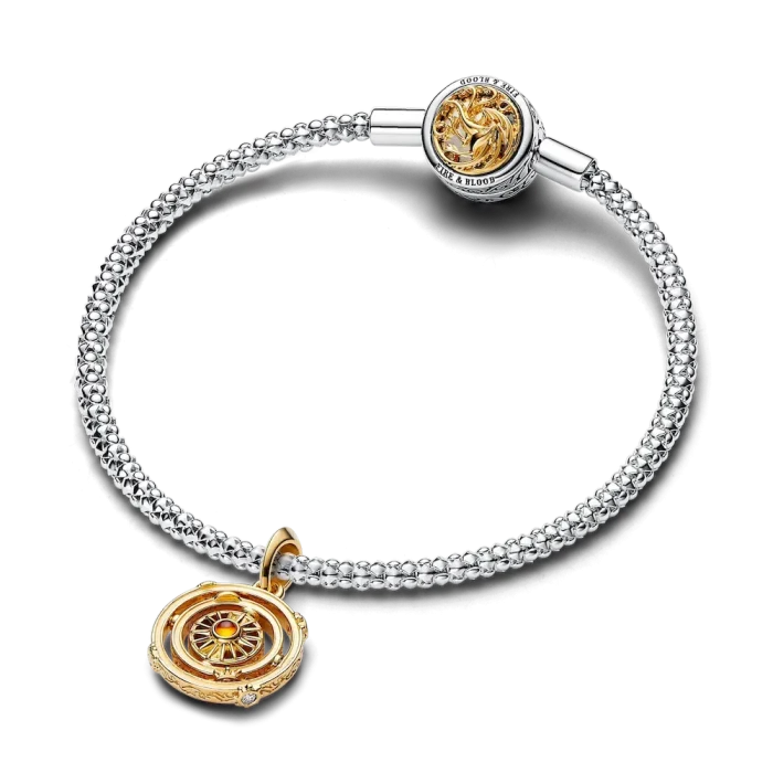 FINAL SALE - Game of Thrones Spinning Astrolabe Dangle Charm - Image 5