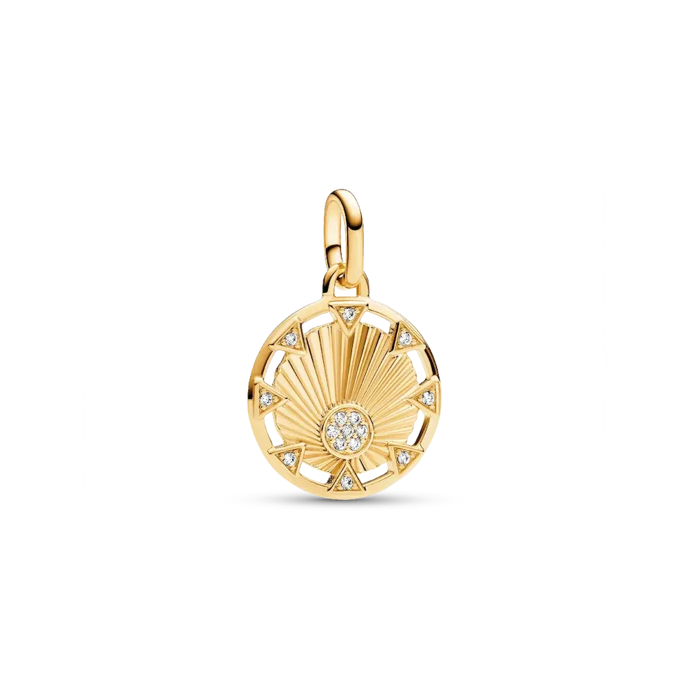 Pandora ME Power of the Light Sun Medallion Charm