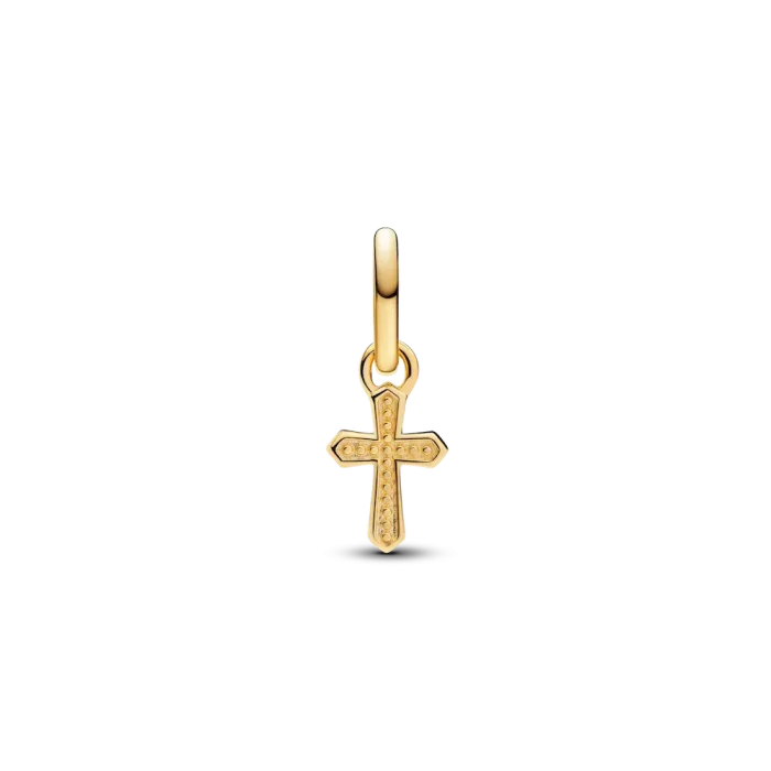 Sparkling Cross Mini Dangle Charm - Image 4