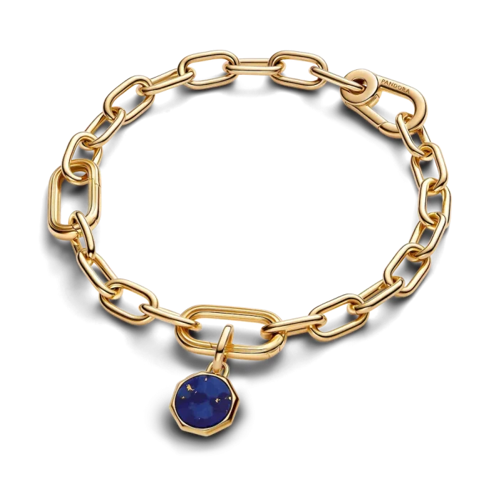 Blue Engravable Mini Medallion Charm - Image 8