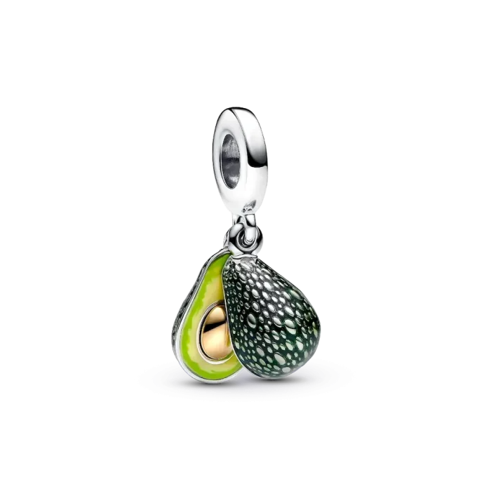 Avocado Dangle Charm Necklace Set - Image 2