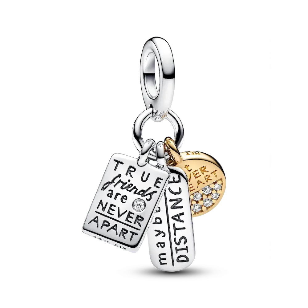 Friendship Triple Dangle Charm