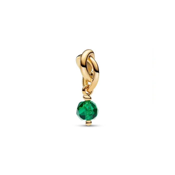 May Engravable Dangle Charm Necklace Set - Image 2