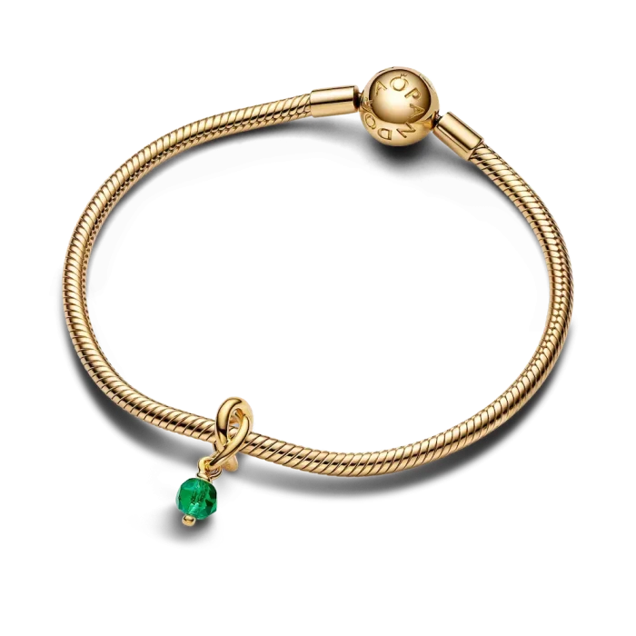 May Faceted Eternity Circle Dangle Charm - Image 5