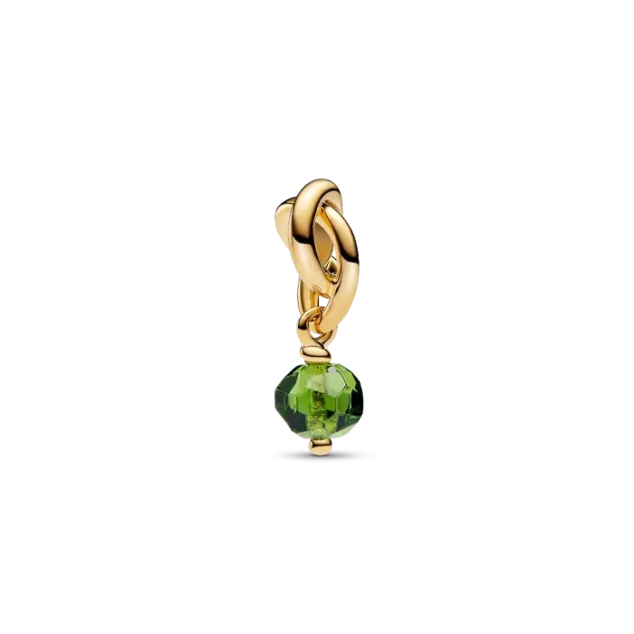 August Engravable Dangle Charm Necklace Set - Image 2