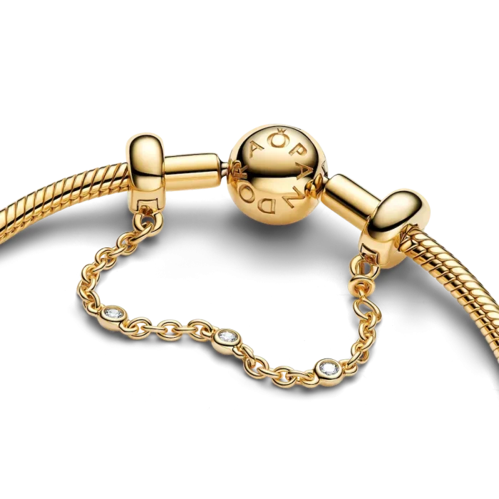 Triple Clear Stone Safety Chain - Image 5