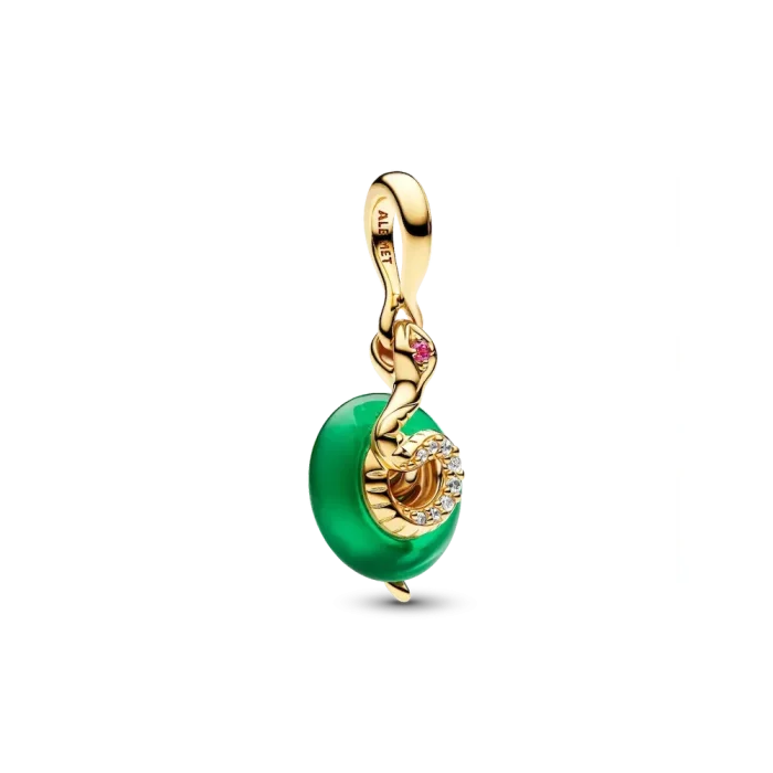 Lunar New Year Snake Clasp & Chain Charm Bracelet Set - Image 2