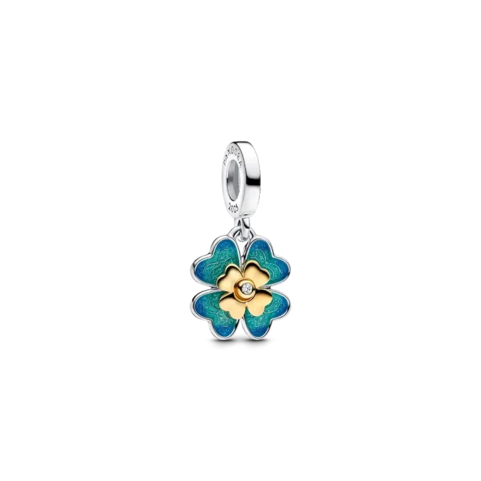 Four Leaf Clover Club Good Things Are Coming Charm Necklace - Image 3