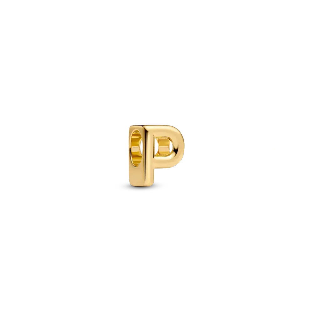 Letter P Alphabet Charm