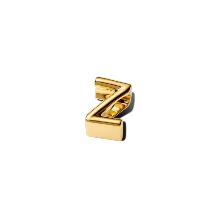 Letter Z Charm Necklace - Image 11