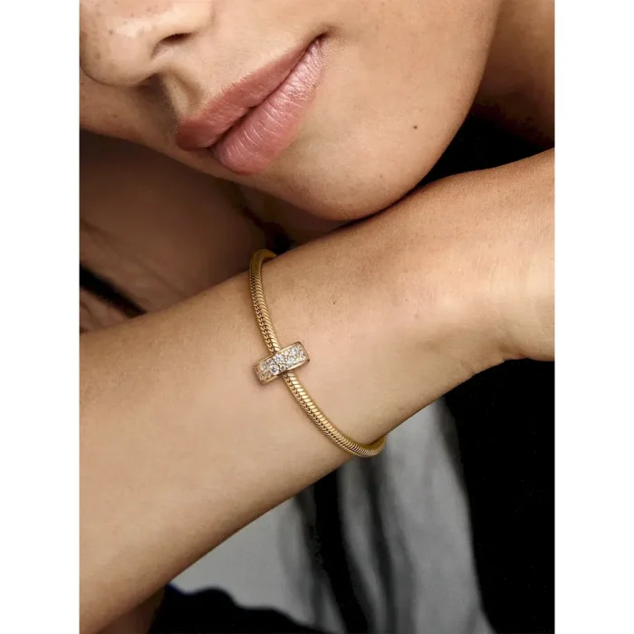 Clear Pavé Clip Charm - Image 2