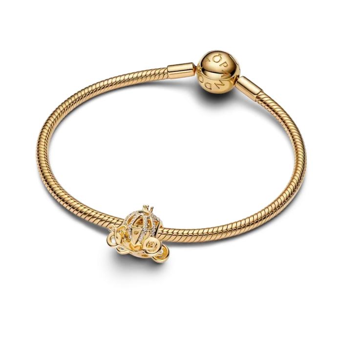 Disney Cinderella Sparkling Carriage Charm - Image 4