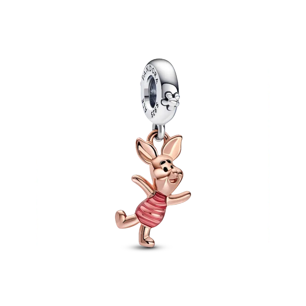 Disney Winnie the Pooh Piglet Dangle Charm