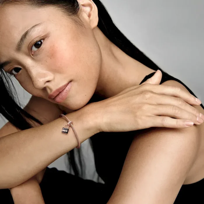 Love Padlock Dangle Charm - Image 2