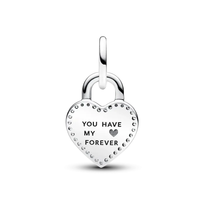 Heart and Padlock Charm Trio - Image 10