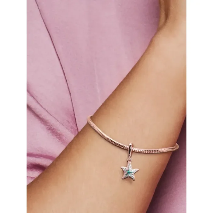 Sparkling Starfish Dangle Charm - Image 2